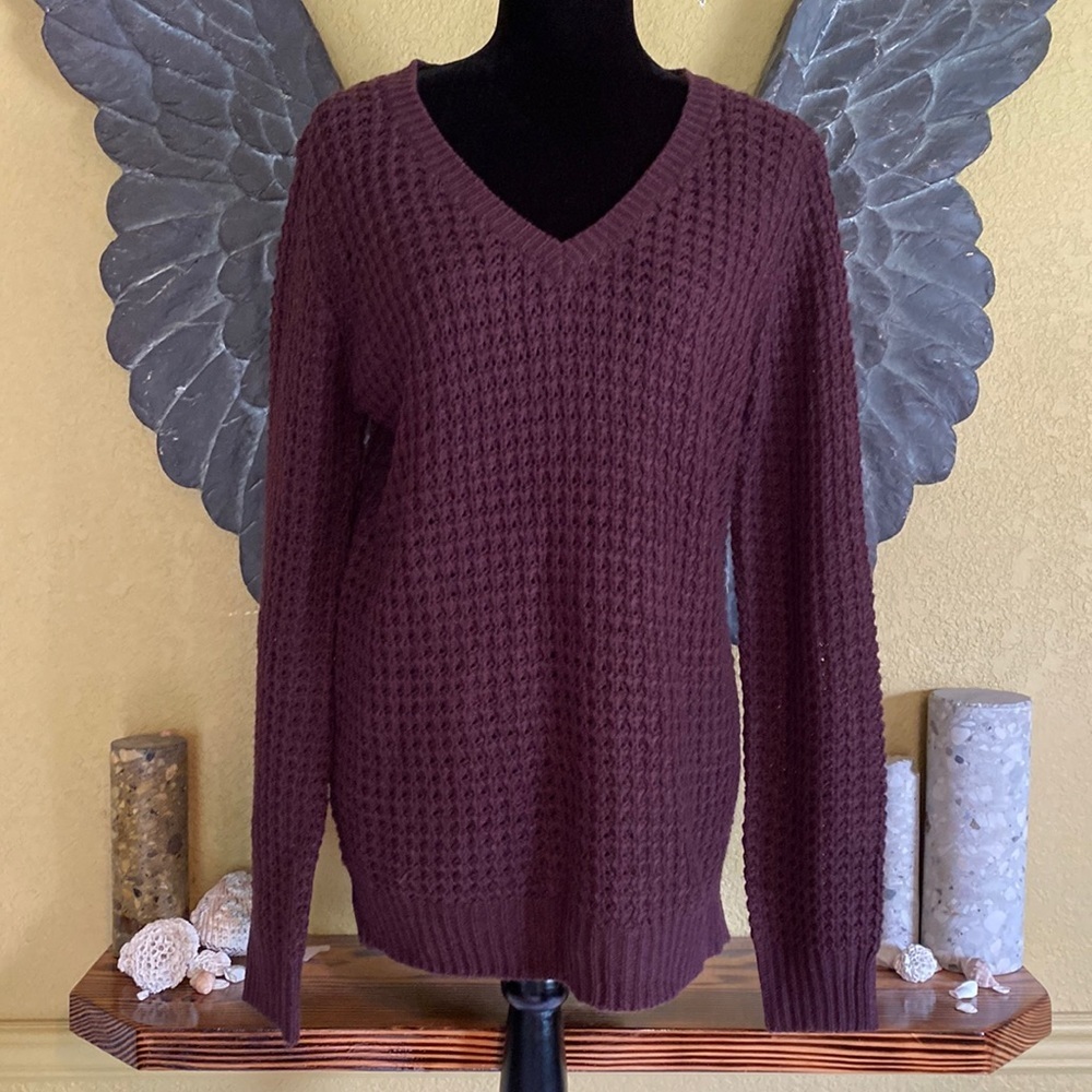 Ardene Knit V-neck Sweater